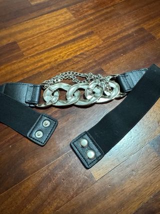Cintura elastica donna con catena