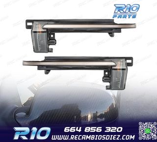 INTERMITENTES ESPEJO AUDI A4 LED NEGRO AHUMADO