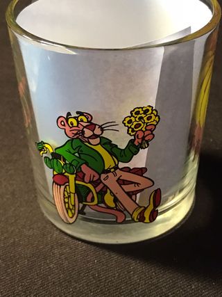 Set 4 Bicchieri Pantera Rosa Nutella