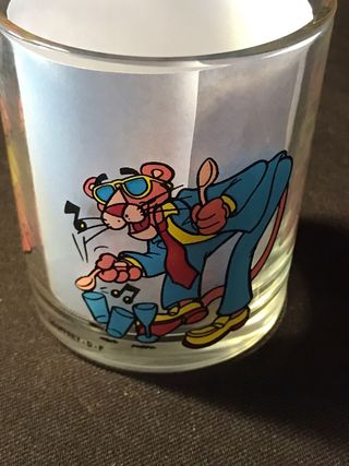 Set 4 Bicchieri Pantera Rosa Nutella