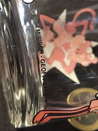 Set 4 Bicchieri Pantera Rosa Nutella