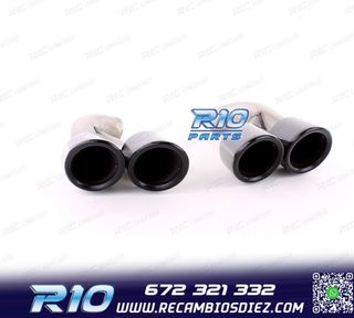 COLAS ESCAPE PORSCHE CAYENNE 92A 14-17 LOOK GTS NEGRO