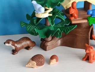 Playmobil Cabaña Bosque con Animales