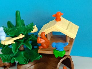 Playmobil Cabaña Bosque con Animales