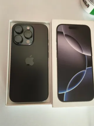 Cambio iPhone 16 pro , negro