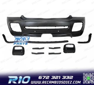 PARAGOLPES TRASERO MINI R56 R57 R58 07-13 LOOK JCW