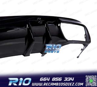 DIFUSOR MERCEDES CLASE C C205 COUPE 14-18 AMG PDC + COLAS ES
