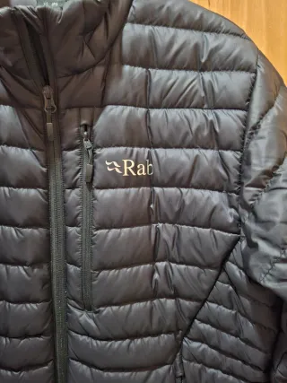 Plumífero Rab Talla M Negro