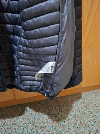 Plumífero Rab Talla M Negro