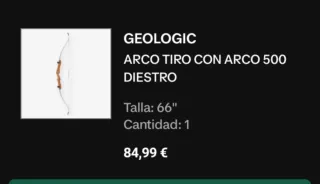 Arco Decathlon Diestro