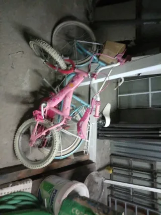 Bicicleta Niñas Rosa y Azul