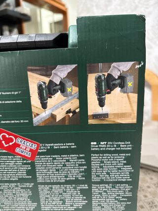 Parkside Taladradora Atornilladora 20V