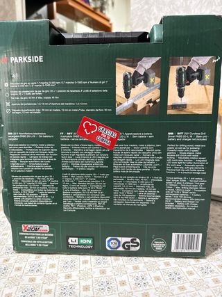 Parkside Taladradora Atornilladora 20V