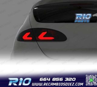 PILOTOS SEAT LEON 2 05-09 CARDNA FULL LED AHUMADOS