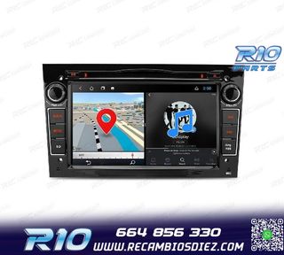 RADIO GPS ANDROID 11 PARA OPEL ASTRA H VIVARO ZAFIRA VECTRA