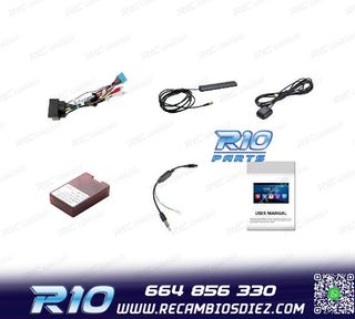 RADIO GPS ANDROID 11 PARA OPEL ASTRA H VIVARO ZAFIRA VECTRA