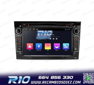 RADIO GPS ANDROID 11 PARA OPEL ASTRA H VIVARO ZAFIRA VECTRA