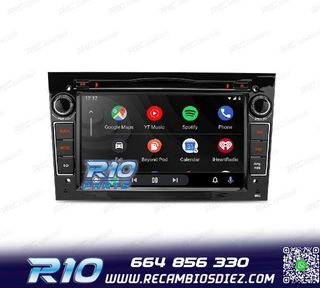 RADIO GPS ANDROID 11 PARA OPEL ASTRA H VIVARO ZAFIRA VECTRA