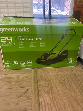 Cortacésped Greenworks 24V 33cm