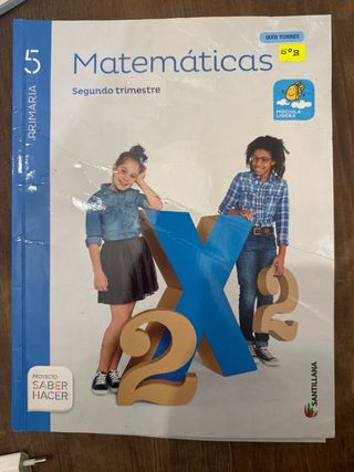 Libros Matemáticas 5º Primaria Santillana