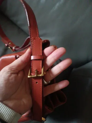 Bolso Louis Vuitton vintage Naranja/Marrón
