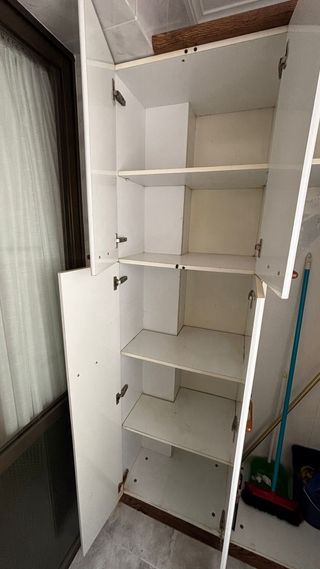 Armario Almacenamiento Blanco