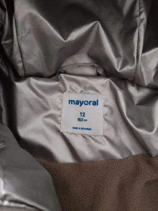 Chaquetón Mayoral Talla 12 Forrado