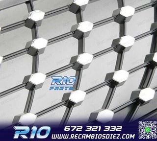 PARRILLA MERCEDES CLASE CLA W117 16-18 LOOK DIAMOND NEGRO CR