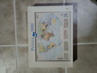 Puzzle Mapa del Mundo 1000 Piezas