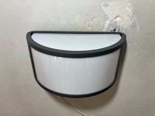 Lampada parete antracite/bianco IP54