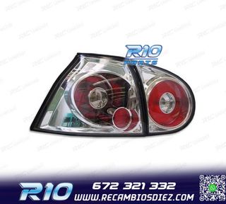 PILOTOS VOLKSWAGEN VW GOLF MK5 03-08 LOOK LEXUS CROMO