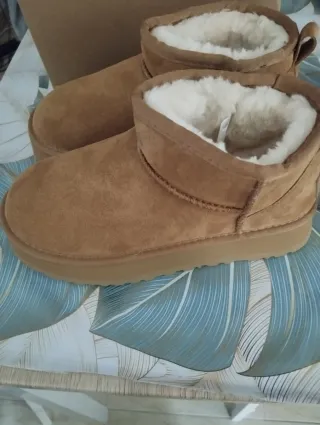 Botas de invierno forradas de borrego
