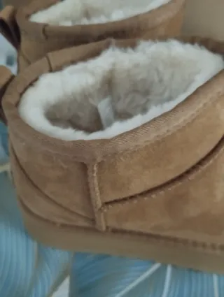 Botas de invierno forradas de borrego