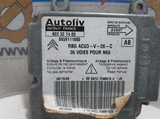 1105432 centralita airbag 9659111980 citroen xsara