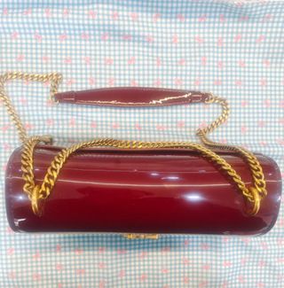 Bolso YSL Sunset Rojo y Dorado