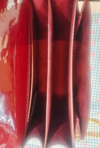 Bolso YSL Sunset Rojo y Dorado