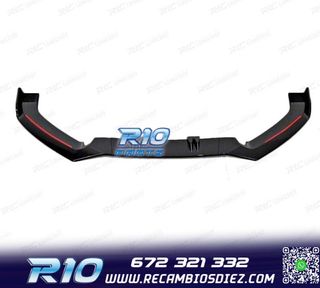 SPOILER LIP AUDI A6 16-18 LOOK RS6