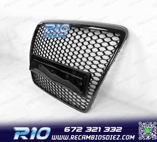 PARRILLA AUDI A6 C6 04-08 NEGRO