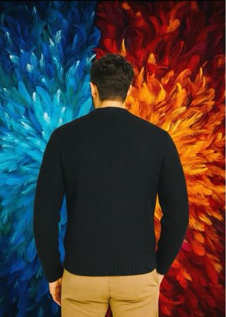 Stone Island Maglione/Cardigan Nero Taglia L