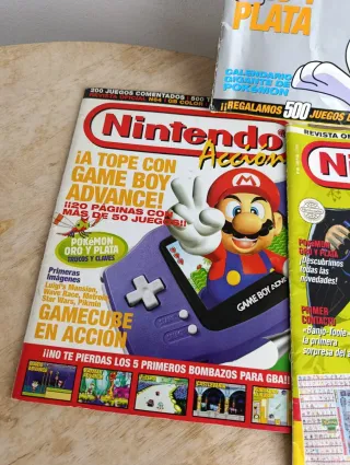 Nintendo accion n 100 3 revistas Pokémon Zelda tru