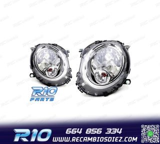 FAROS MINI R56 06-10 FONDO CROMO