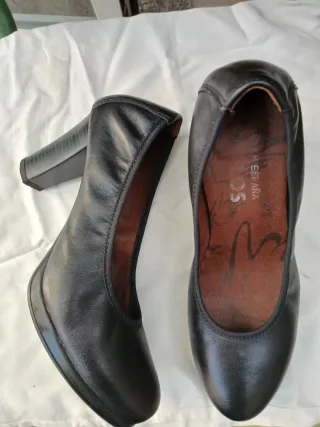 Zapatos planos negros mujer