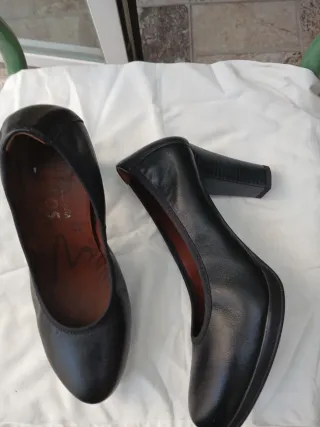 Zapatos planos negros mujer