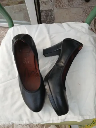 Zapatos planos negros mujer