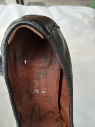 Zapatos planos negros mujer