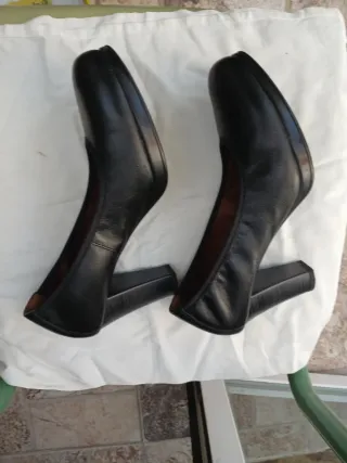 Zapatos planos negros mujer
