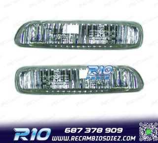 INTERMITENTES LATERALES BMW E46 98-05 CRISTAL CLARO CROMADO