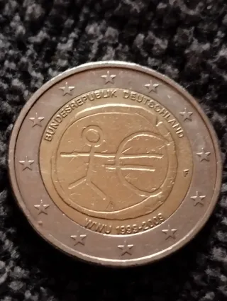 Moneda 2 Euros Alemania 1999-2009 EMU