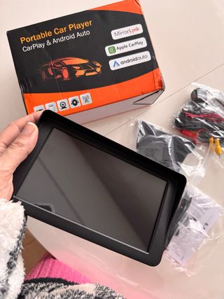 Reproductor de vídeo portátil de 7 inch para coche