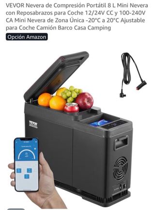 Nevera portátil compresor 12V/24V